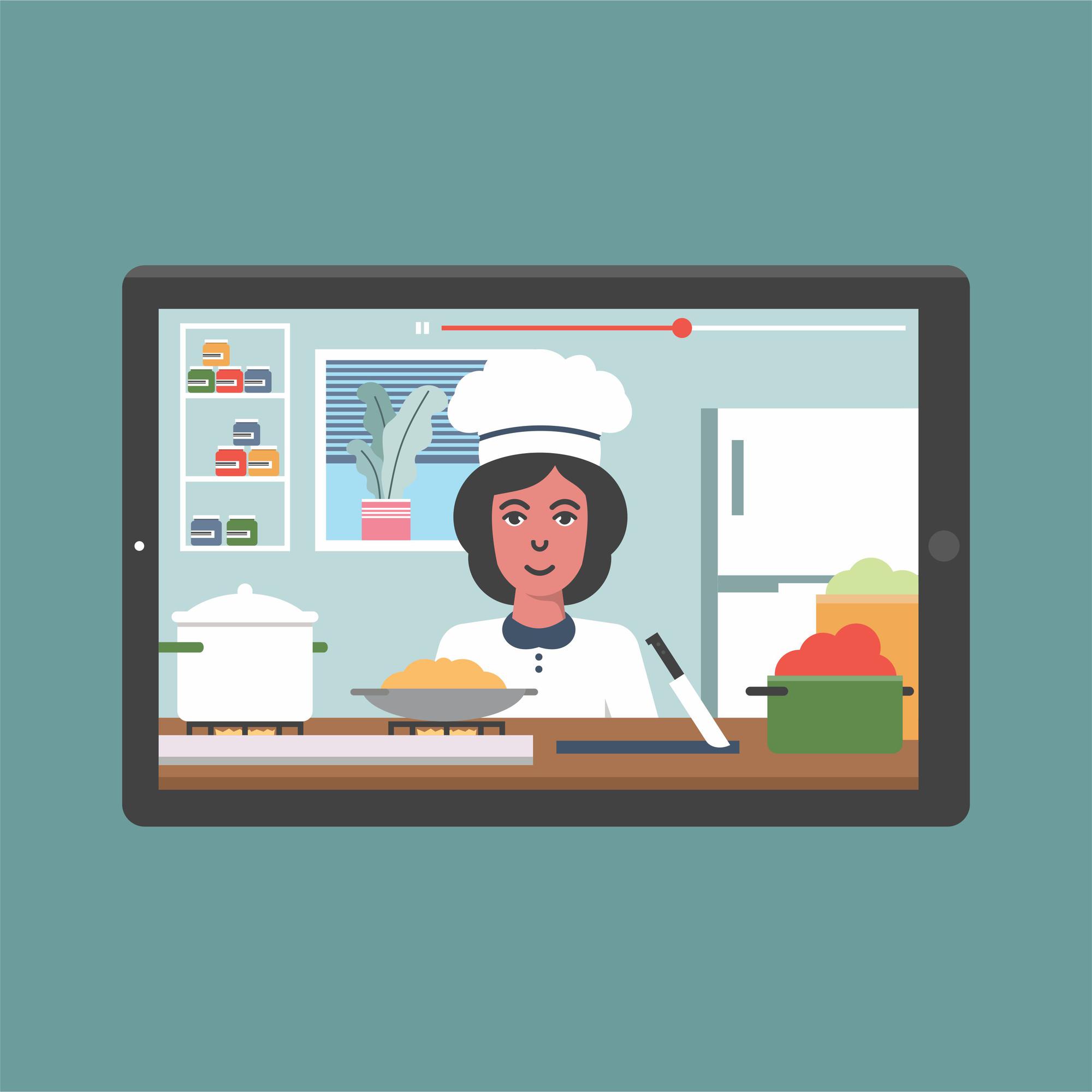 One-on-one consultation with chef via video
